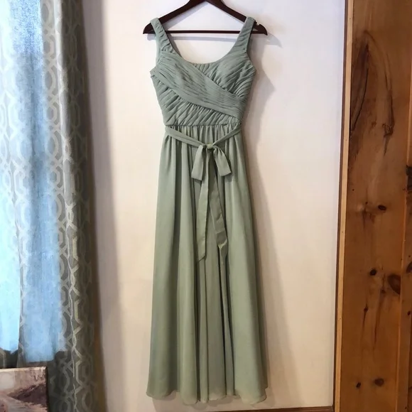 Birdy Grey | Dresses | Sage Green Bridesmaid Dress | Poshmark